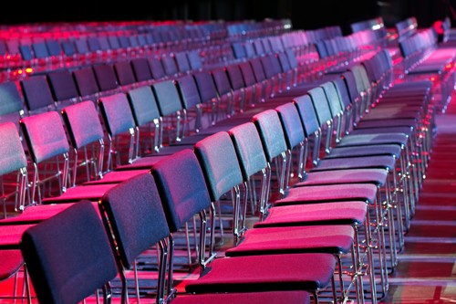 Will we ever go back, and in the same numbers to conference halls currently sitting empty?